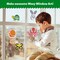 Summer Waxy Window Art - 100 Bendable Waxy Sticks for Mess-Free DIY Fun